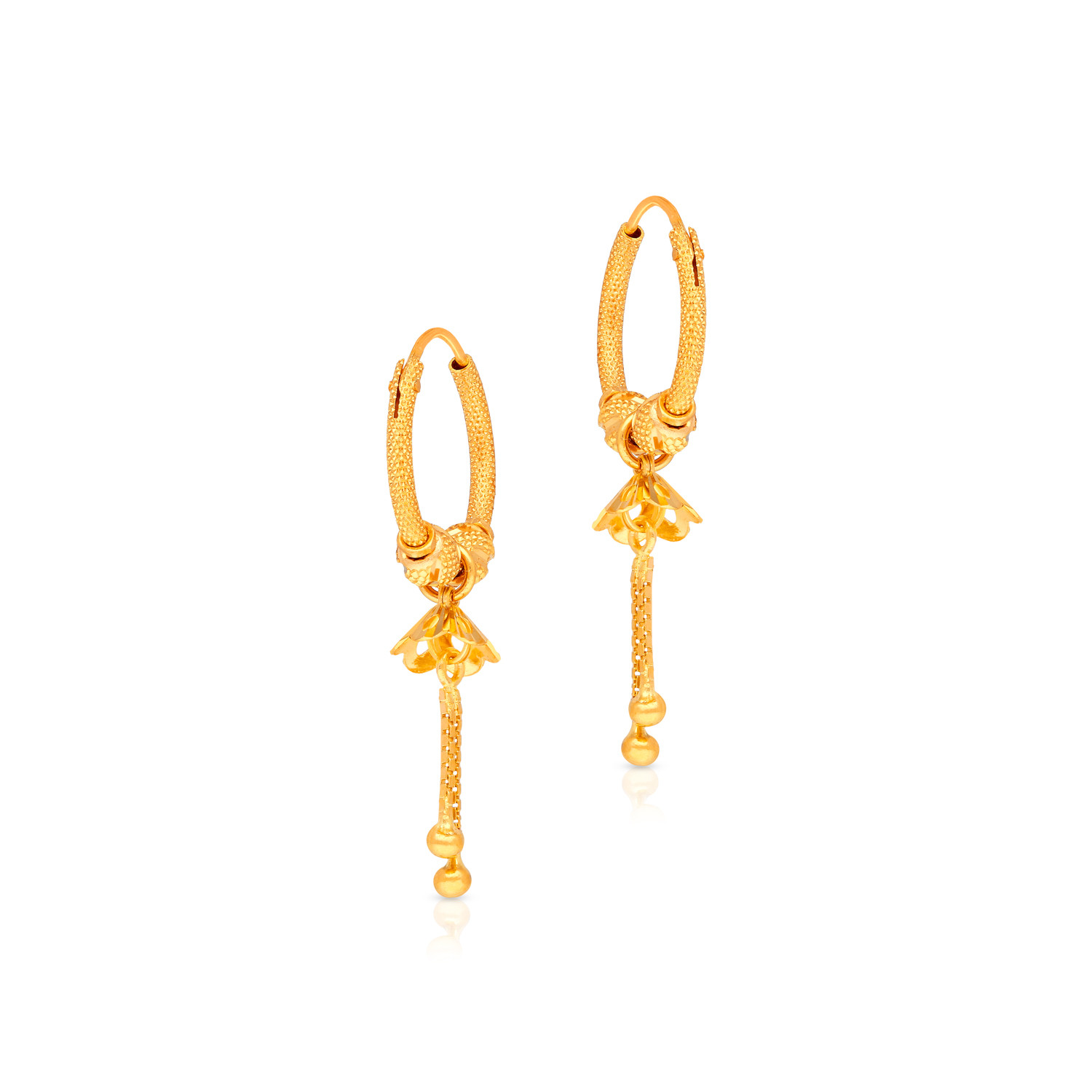 Malabar Gold Earring USNVER045_B