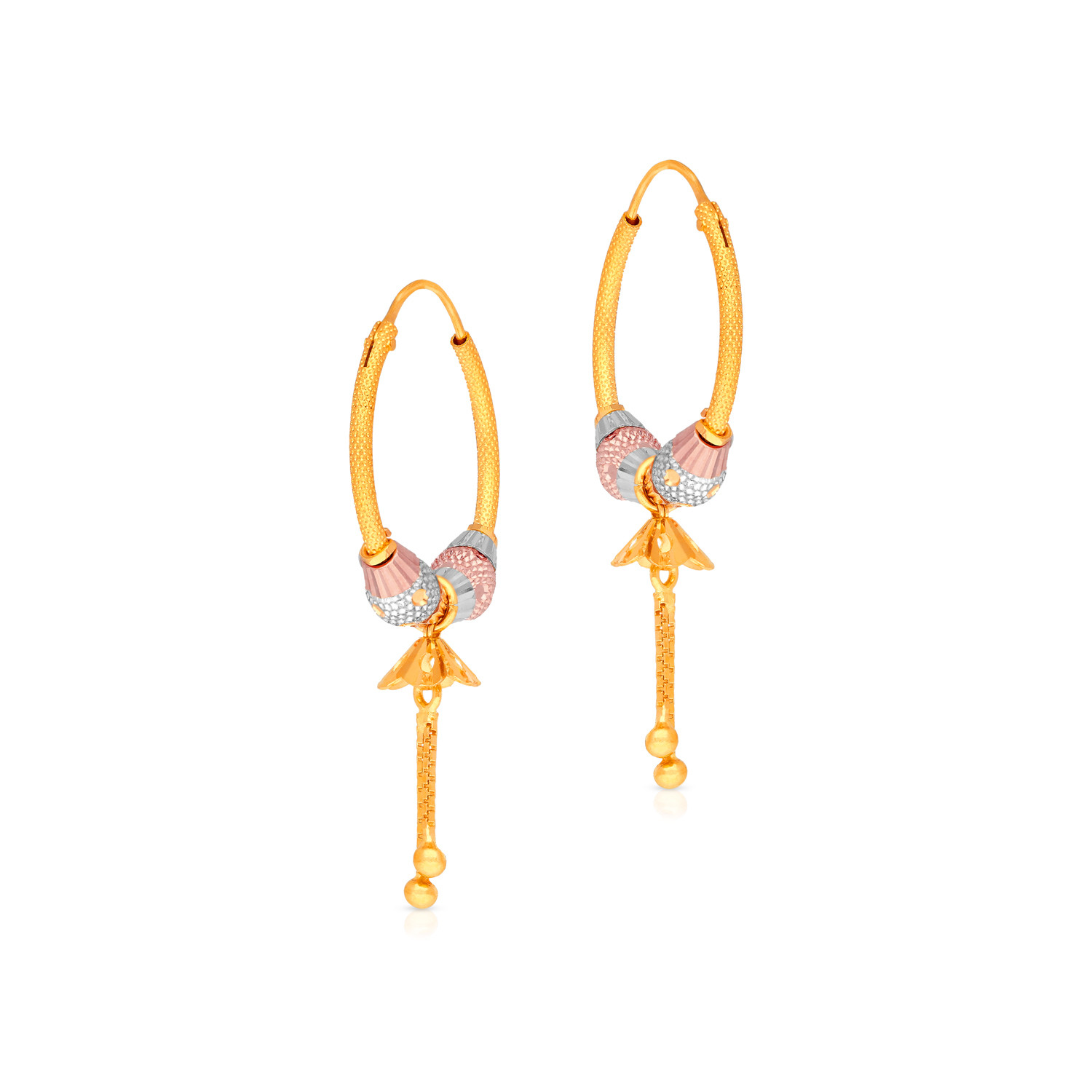 Malabar Gold Earring USNVER054_A