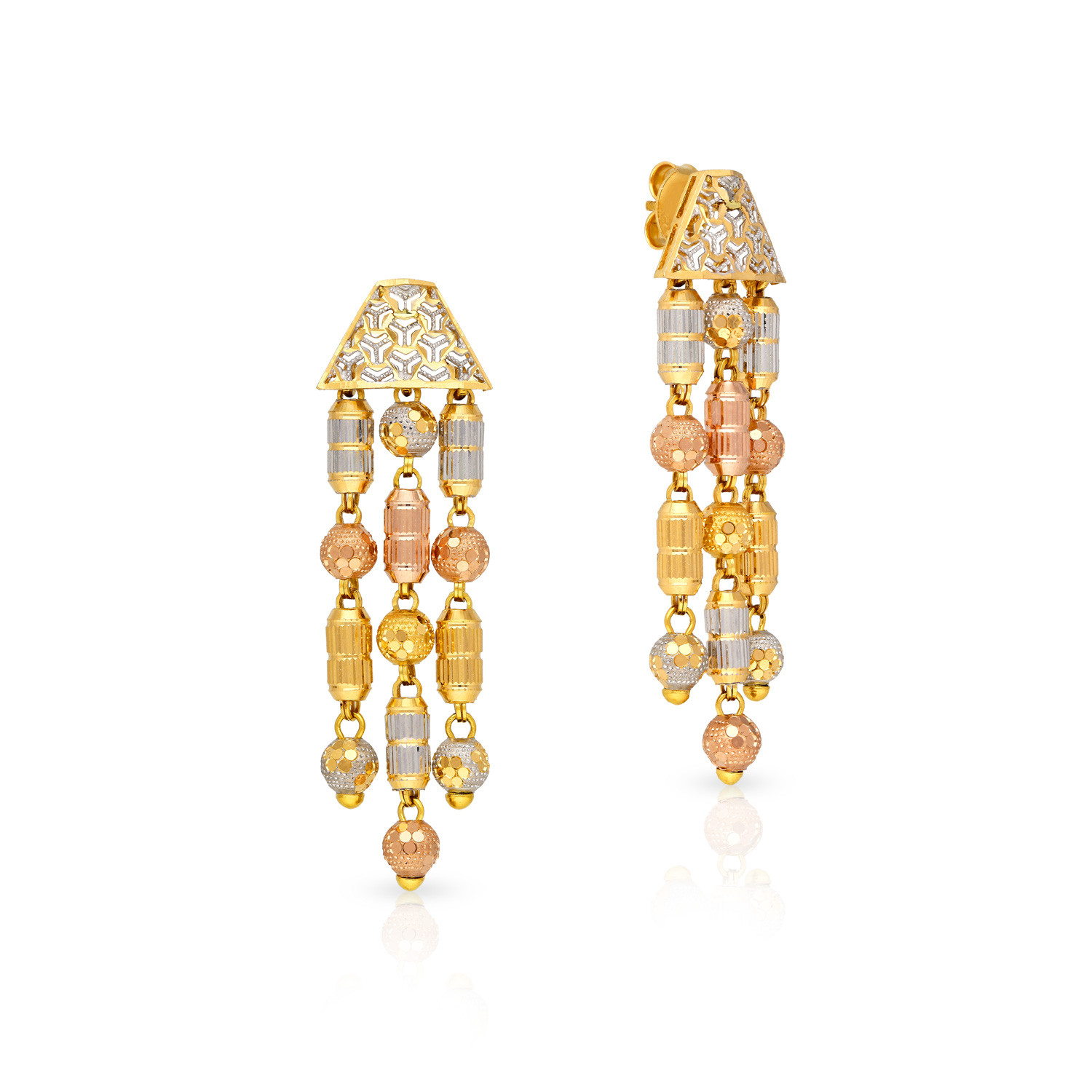 Malabar Gold Earring NVERNK297