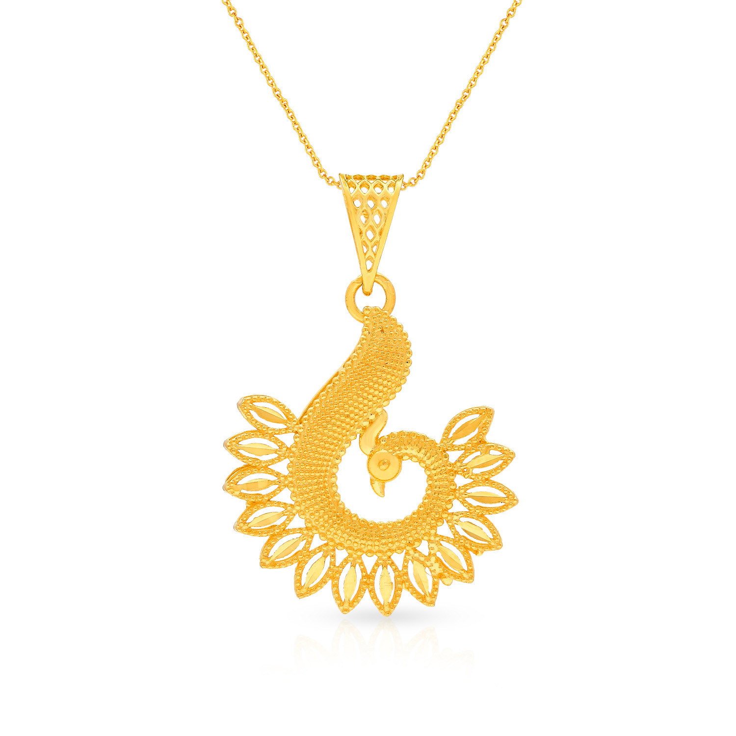 Malabar Gold Pendant USNYPNMDPLSP