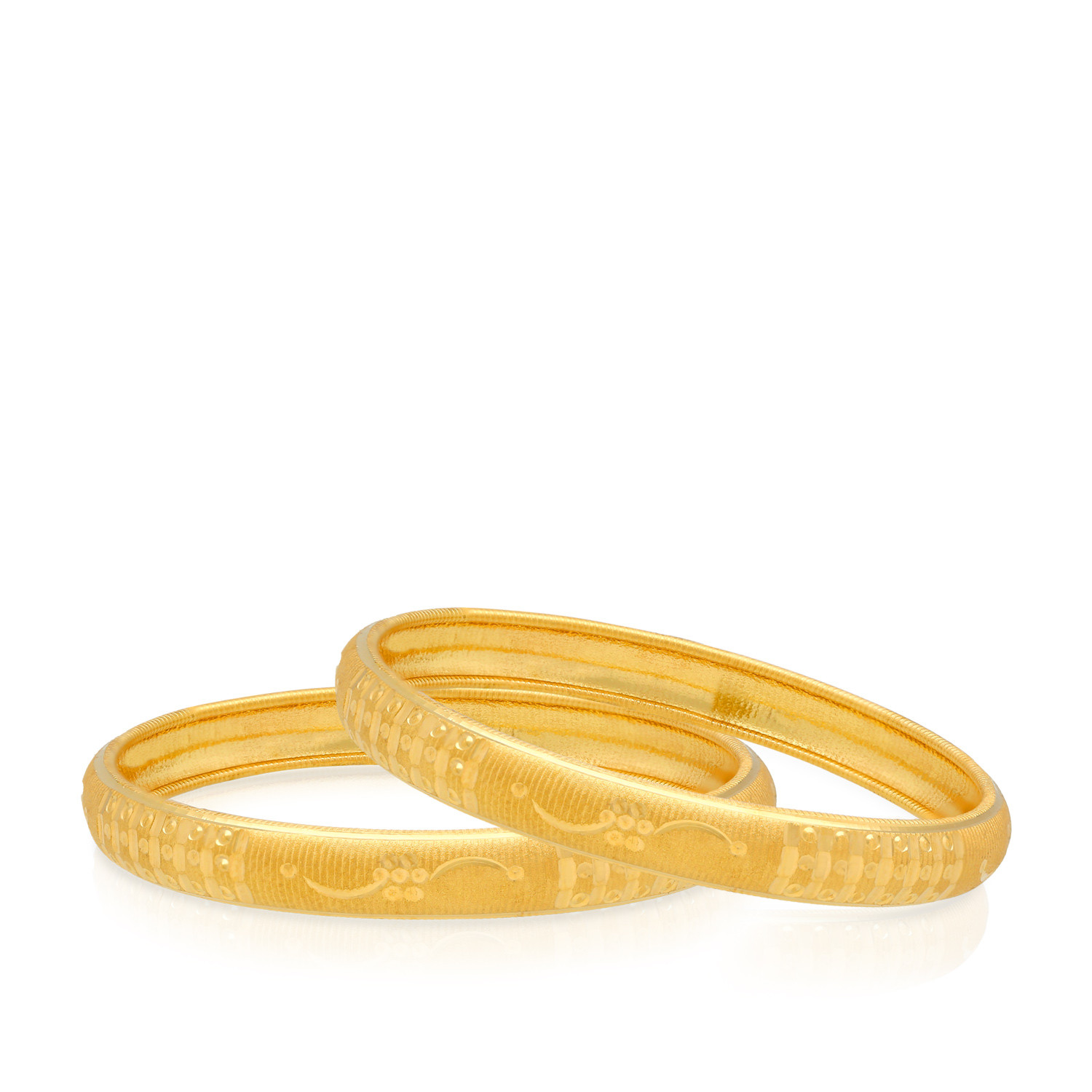 Malabar Gold Bangle Set BSUSEMBNHMBC043