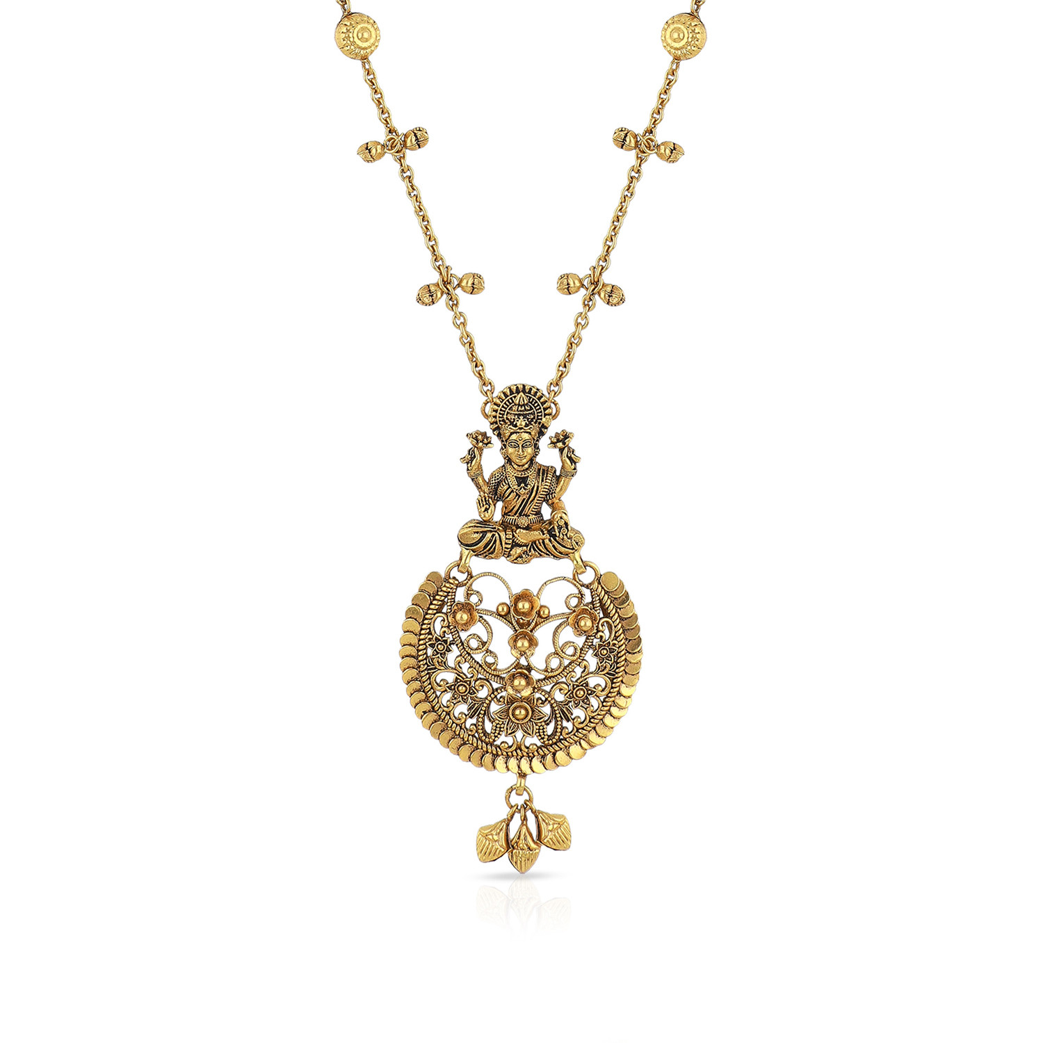 Divine Gold Necklace NKNGS53596