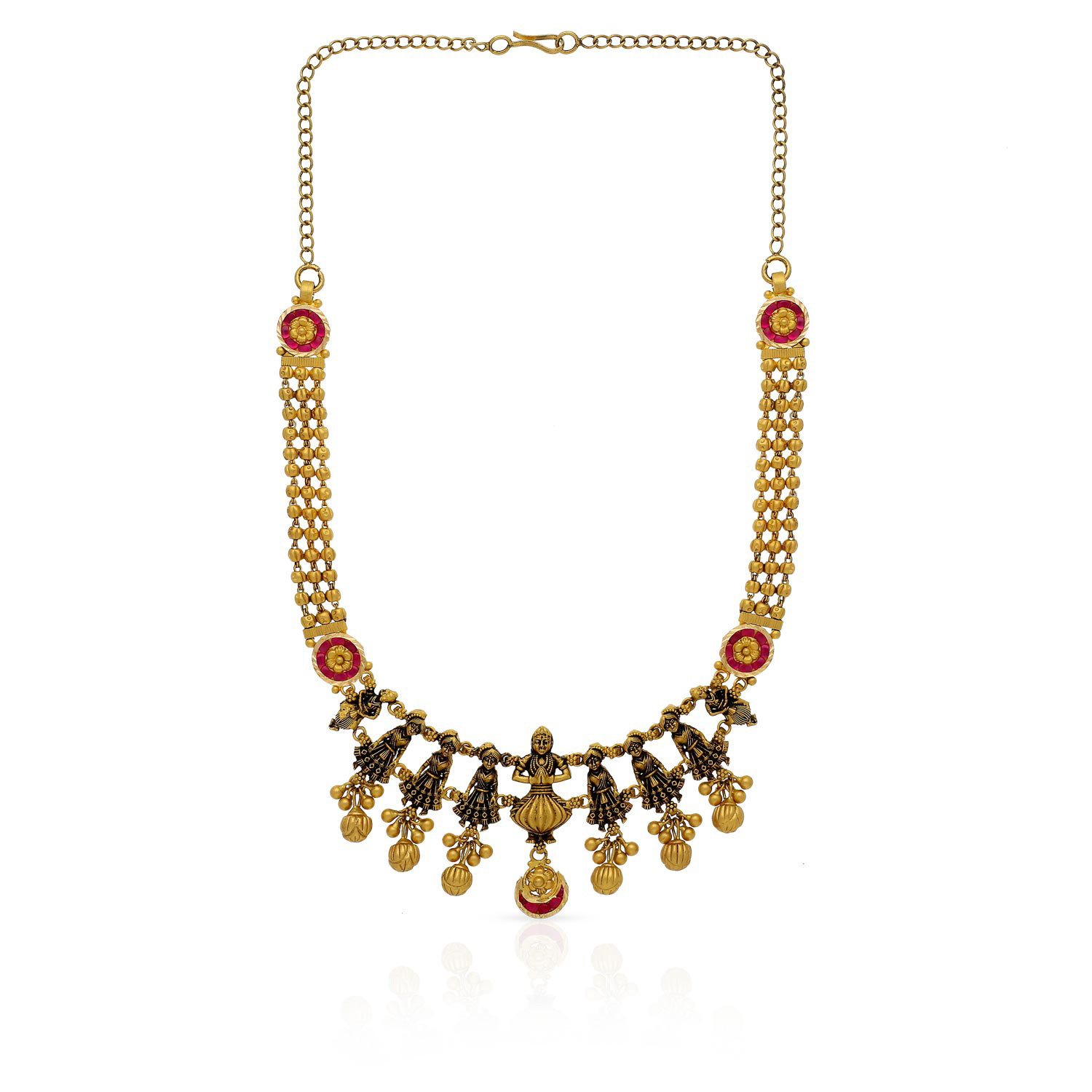 Divine Gold Necklace USNKNTA10053