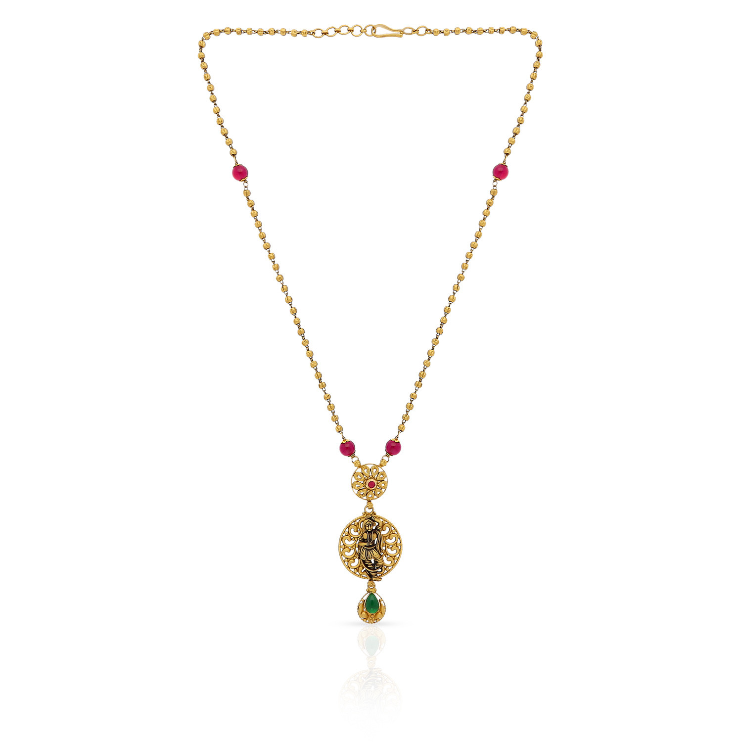 Divine Gold Necklace USNKNTA10056