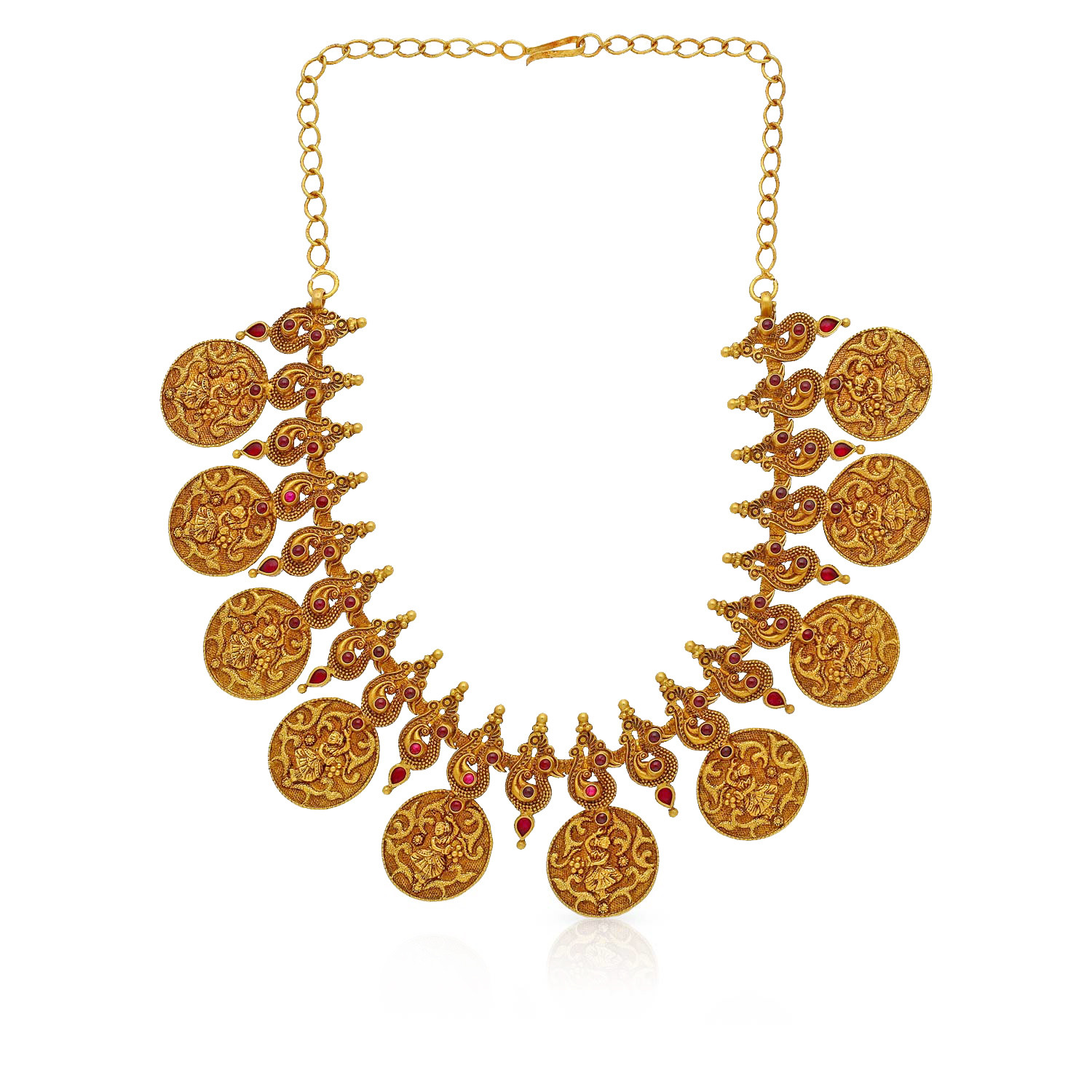 Divine Gold Necklace USNKNTA10123