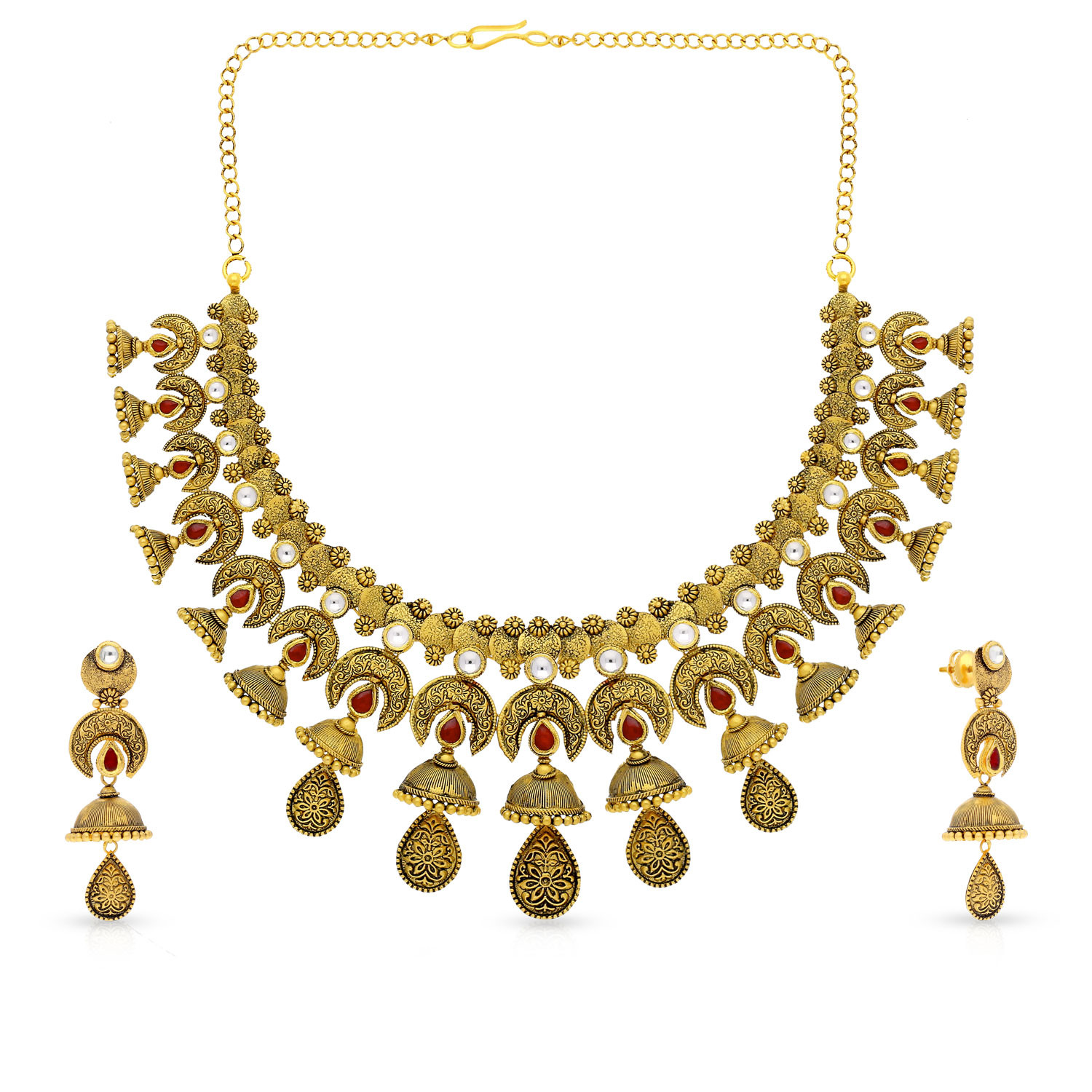 Malabar Gold Necklace Set NSANDWL21NK02