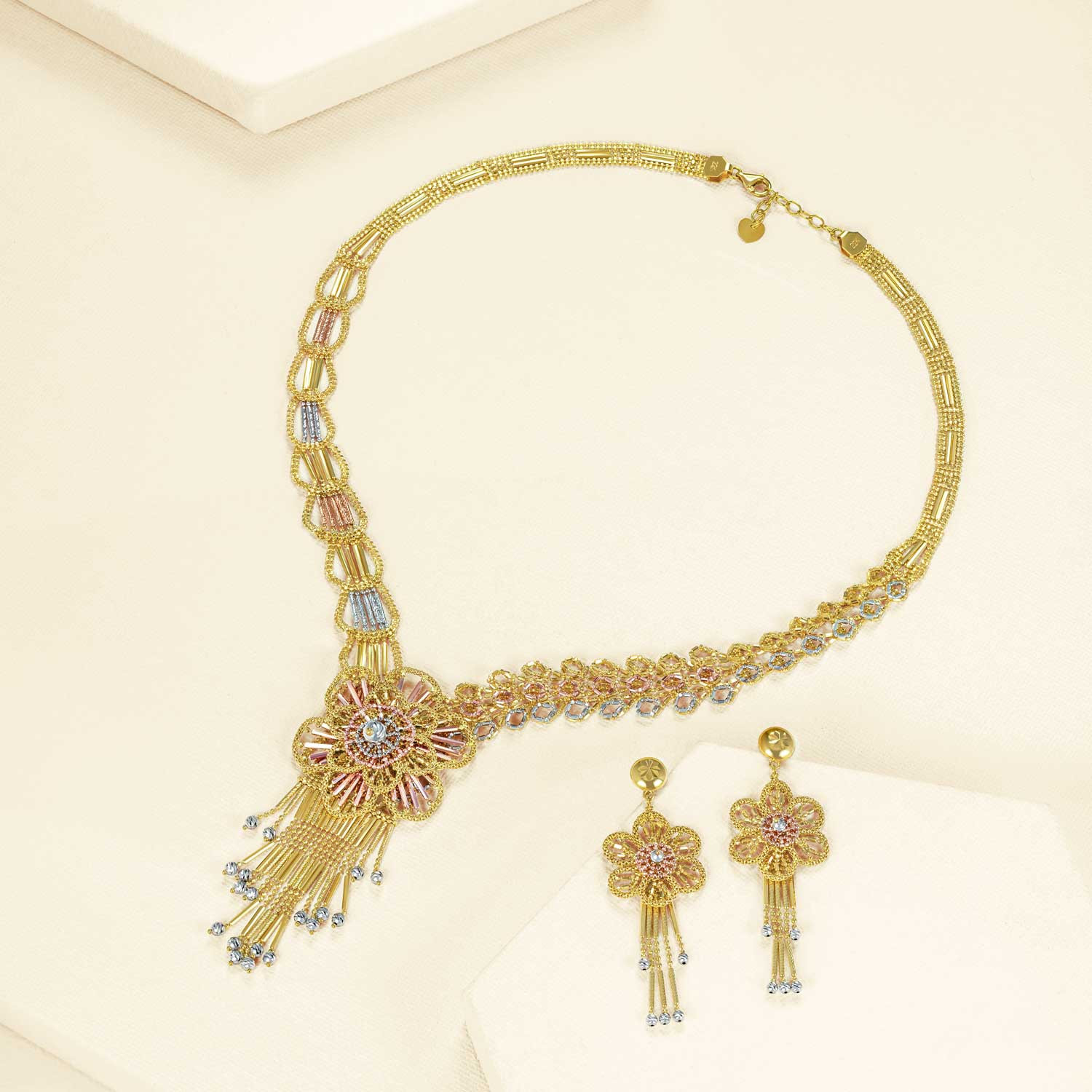 Malabar Gold Necklace Set NSLANK056