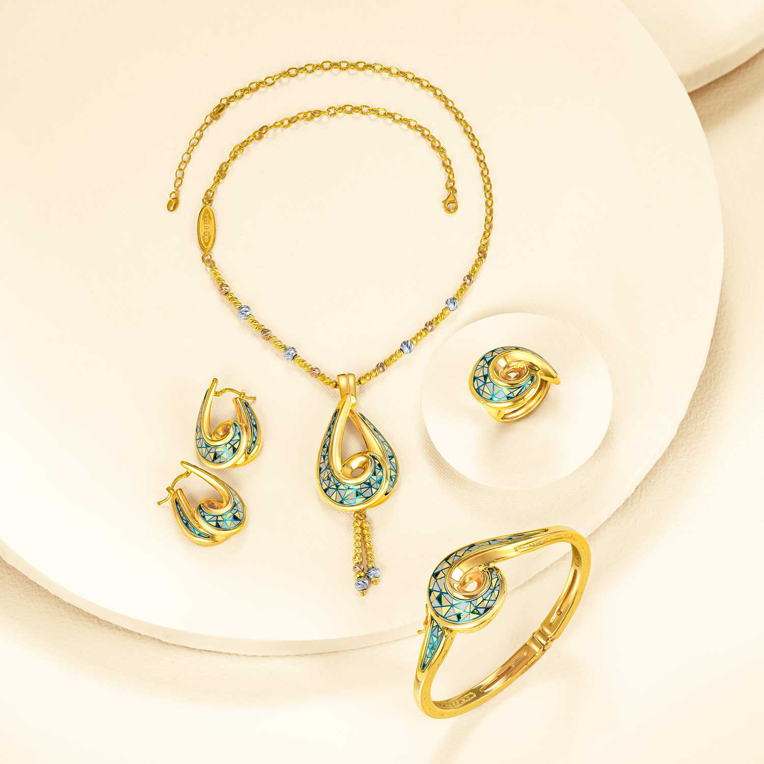 Malabar Gold Necklace Set NSLANK061
