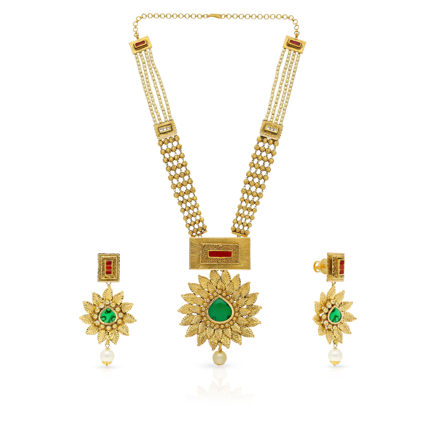 Malabar Gold Necklace Set NSNK036811