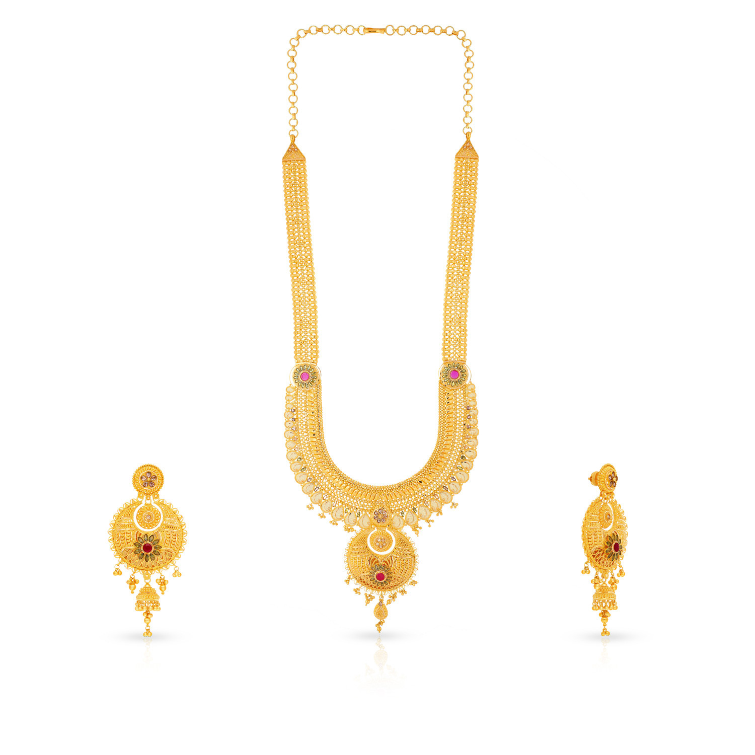 Malabar Gold Necklace Set NSUSNK9931802