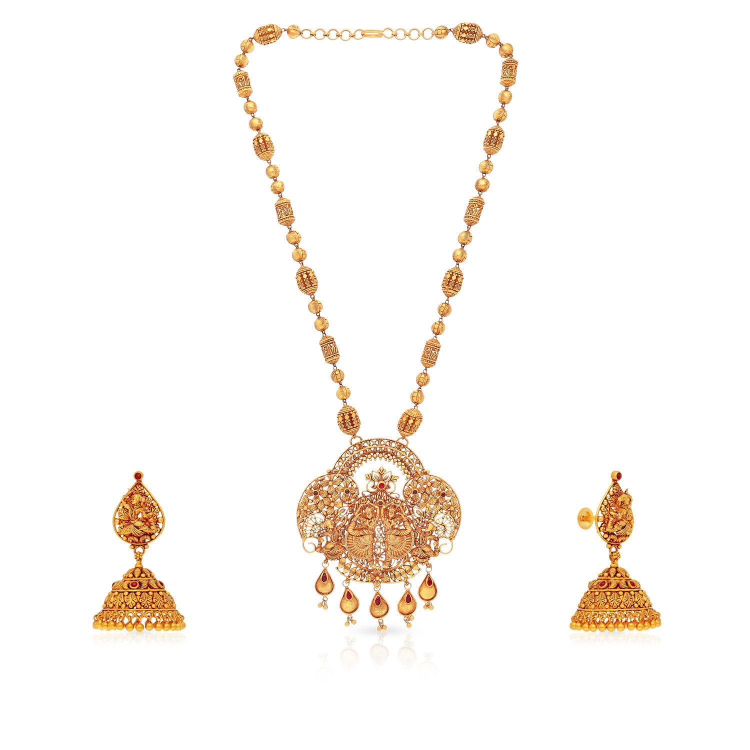 Divine Gold Necklace Set NSUSNKNTA10104