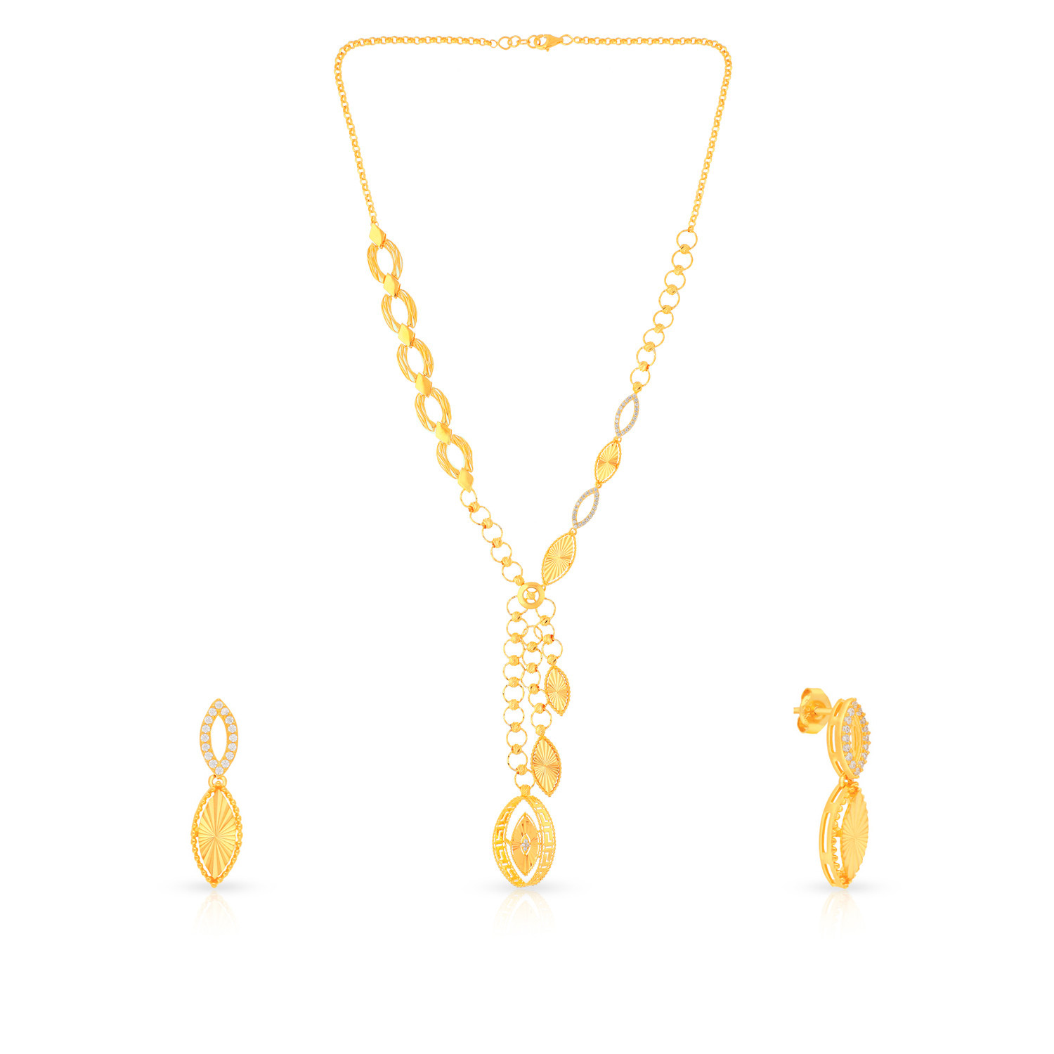 Malabar Gold Necklace Set NSUSNK0200154