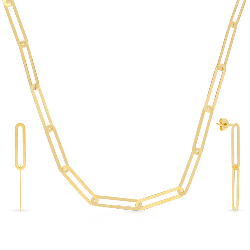Malabar Gold Necklace Set NSZOFSHNK005