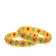 Precia Gemstone Bangle Set BSUSPRGATQ042BN8