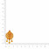 Divine Gold Earring ERPDCHT46033