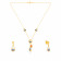 Starlet Gold Necklace Set NSSLNK013_A