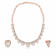 Mine Diamond Necklace Set NSMRGWNF007NK2