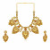 Ethnix Gold Necklace Set NSUSNK-245328