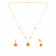 Starlet Gold Necklace Set NSUSSLNK081