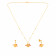 Starlet Gold Necklace Set NSUSSLNK164