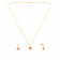 Starlet Gold Necklace Set NSUSSLNK169