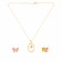 Starlet Gold Necklace Set NSUSSLNK186