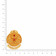 Divine Gold Pendant Set PSPDCHT46561