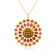 Precia Gemstone Pendant Set PSPGNRLG013PN5