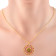 Precia Gemstone Pendant Set PSPGNRLG013PN5