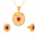 Era Uncut Diamond Pendant Set PSEGNREG458PN5