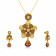 Ethnix Gold Pendant Set PSUSPD3097661