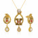 Ethnix Gold Pendant Set PSUSPDANC46518