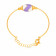 Starlet Gold Bangle SLBN040_A