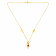 Starlet Gold Necklace Set NSSLNK001_A