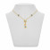 Starlet Gold Necklace Set NSSLNK013_A
