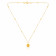 Starlet Gold Necklace Set NSSLNK070_A