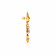 Divine Gold Necklace Set NSUSNKNGS48229