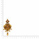 Divine Gold Necklace Set NSUSNK0582745