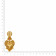 Ethnix Gold Necklace Set NSUSNK-245328
