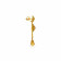 Ethnix Gold Necklace Set NSUSNK-245090