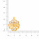 Malabar Gold Pendant USLAPN159