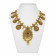 Ethnix Gold Necklace Set NSUSNK-245090