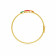 Starlet Gold Bangle USSLBNS020