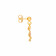 Starlet Gold Necklace Set NSUSSLNK169