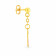 Starlet Gold Earring EG312260