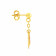 Starlet Gold Earring EG354182