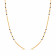 Malabar Gold Black Beads Chain MS040507