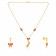 Starlet Gold Necklace Set NSNK057856