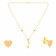 Starlet Gold Necklace Set NSNK061732