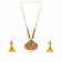 Divine Gold Necklace Set NSUSNK9985452